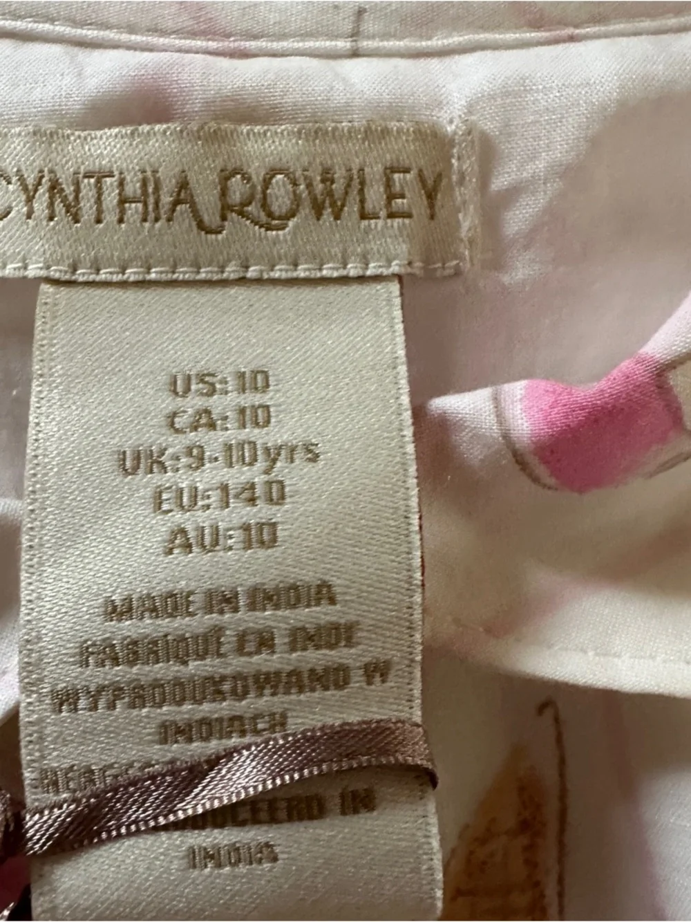 Cynthia Rowley ice cream dress nwt - Picture 9 of 10